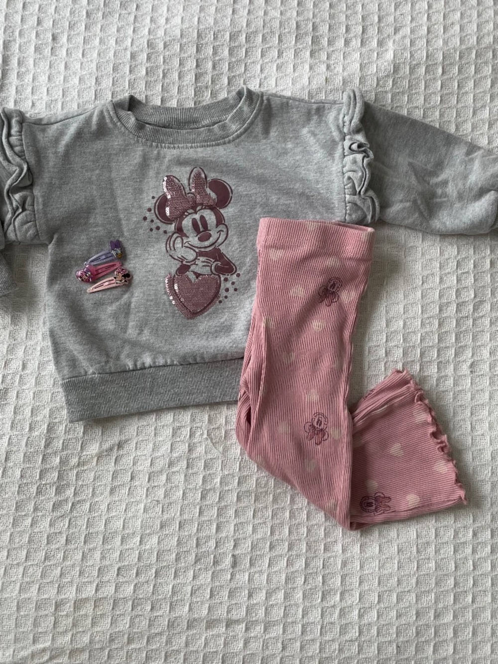 Minnie Mouse Toddler Matching Set - Size 18M